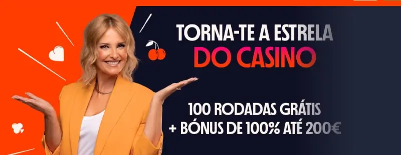 Bónus de 100 rodadas grátis na Betano