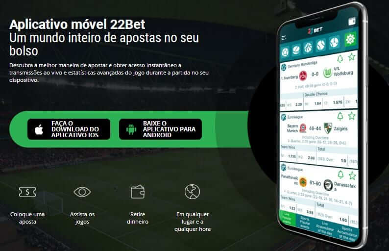 App 22bet Portugal