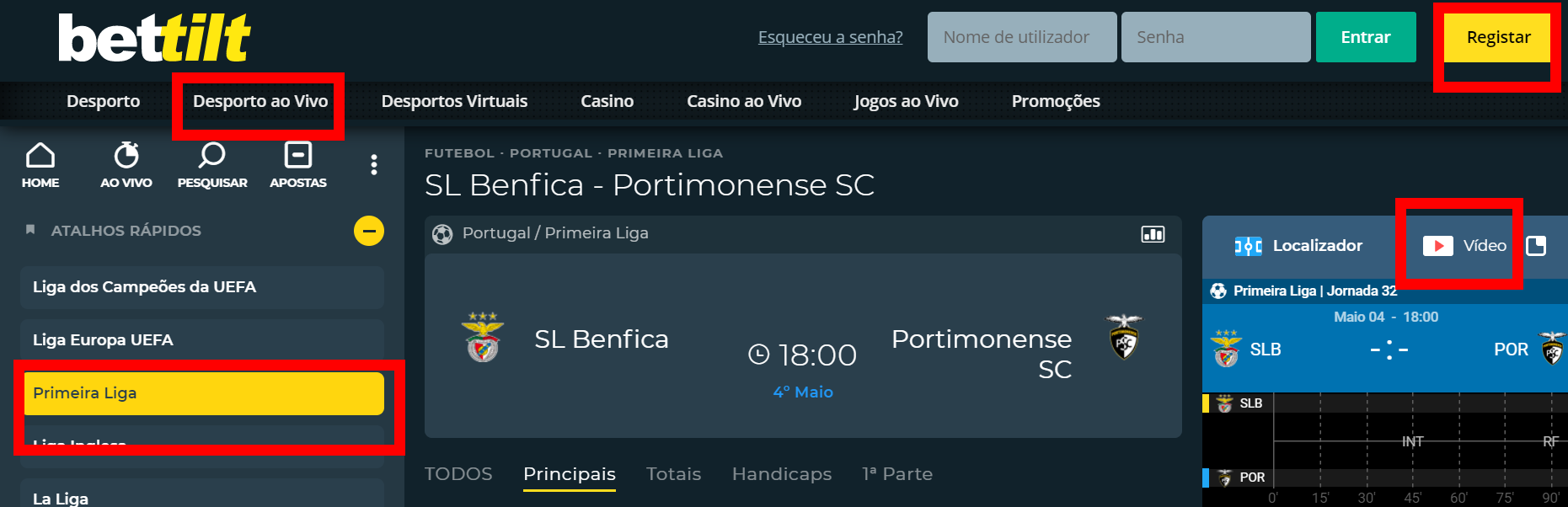 Saiba onde pode ver o Rio Ave Benfica online