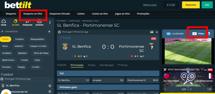 Onde ver o Rio Ave Benfica online