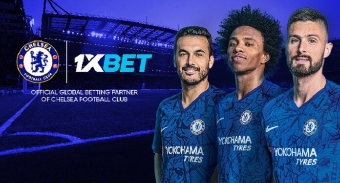 1xbet é parceiro do Chelsea