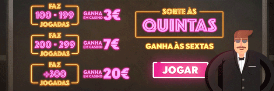 Nossa Aposta Bónus de Quinta Feira