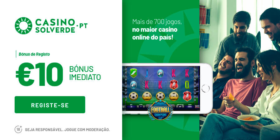 Bónus Solverde sem depósito de 10€!
