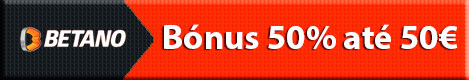 Betano - Bónus 50% até 50€