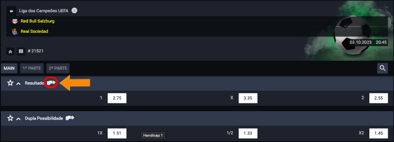 Ferramenta de Cash Out na Marsbet