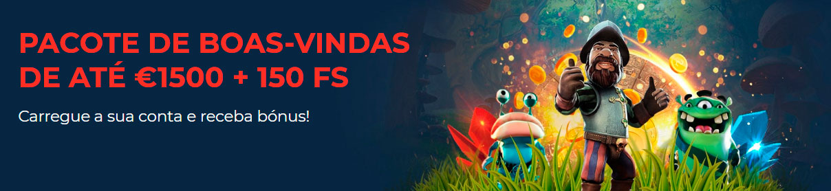 Bónus Megapari Portugal para casino online e jogos de casino: Ganhe até 1500€ e 150 rodadas grátis