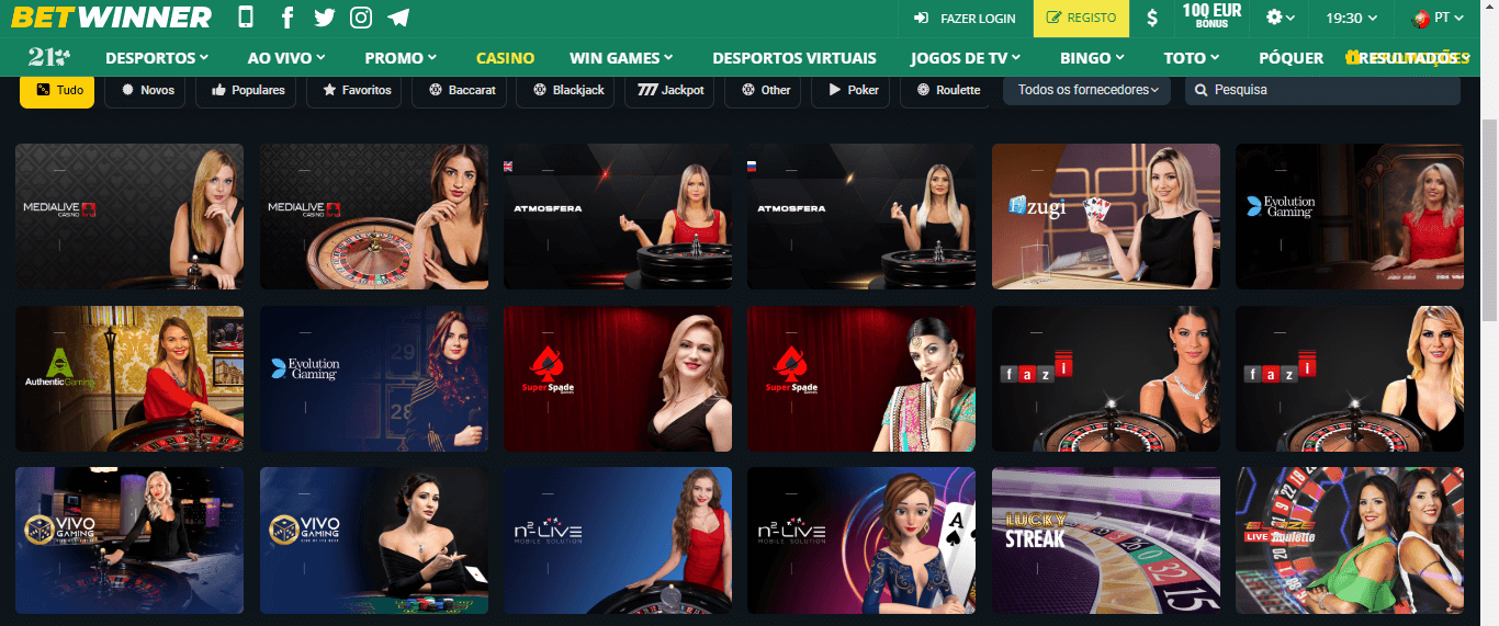 Betwinner, melhor casino online com mais de 3000 jogos!