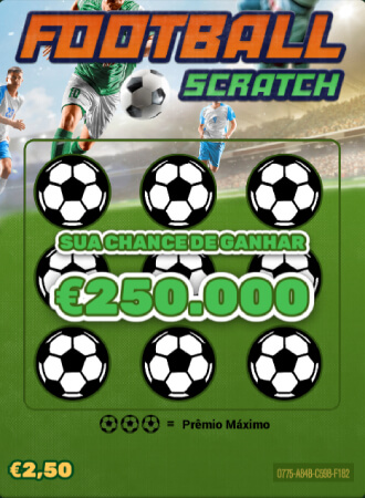 Raspadinha online Football Scratch