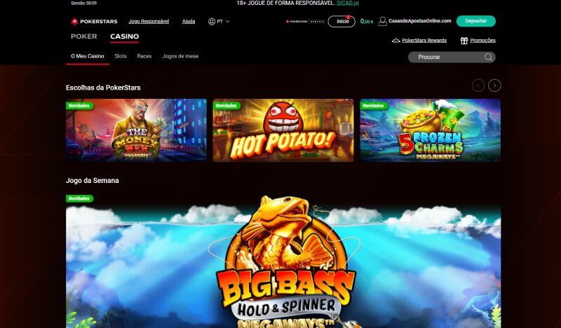 PokerStars Casino Análise 2024 – Bónus Até 1000€