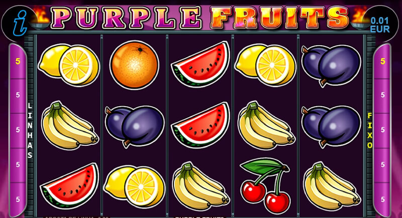 Slot machine Purple Fruits 