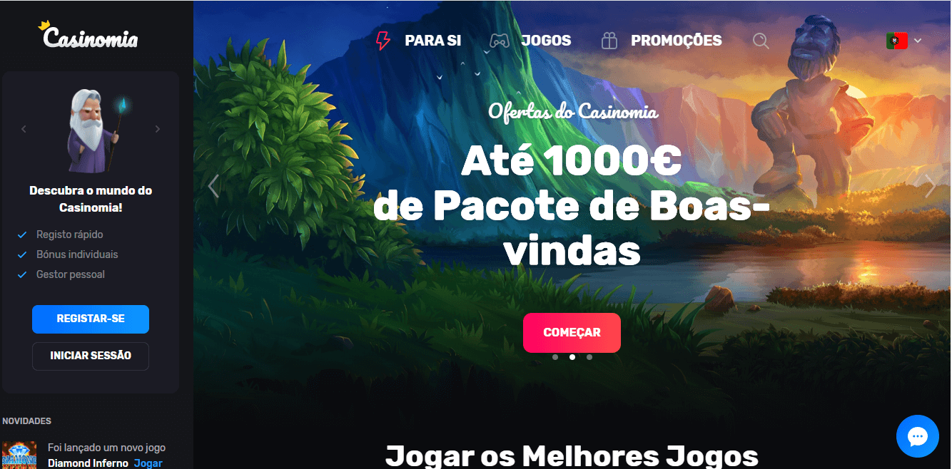 casinomia Conheça o Casinomia Portugal