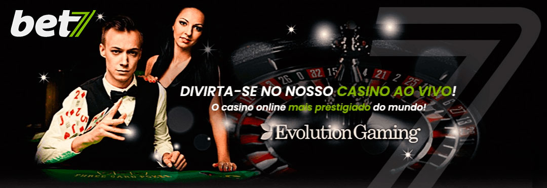 Bet7 Casino online e Bet7 Casino ao vivo