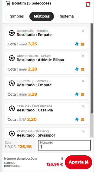 Aproveite o Boost + Betclic