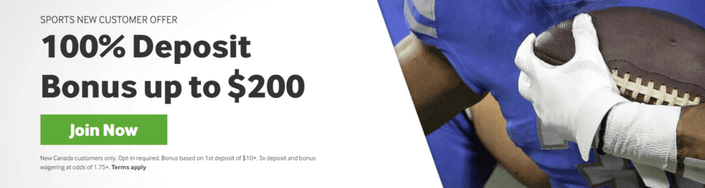 Sports betting Canada: Play at Betway Canada and get betway bonus: 100% up to $200