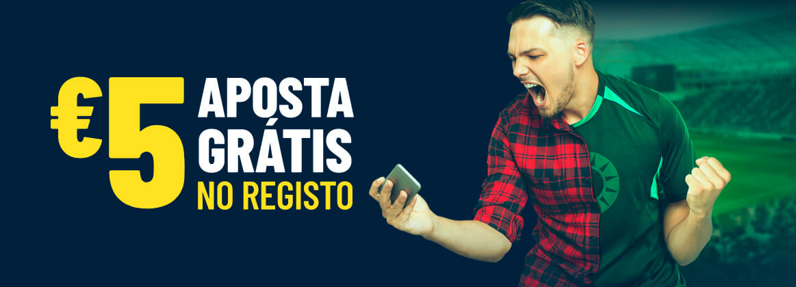 Bónus Solverde Apostas 5€ sem depósito