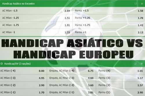 Perceba como Handicap Europeu funciona nas Apostas online