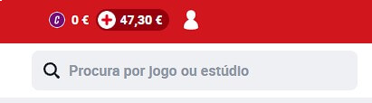 Barra de Pesquisa dos Jogos no Casino da Betclic