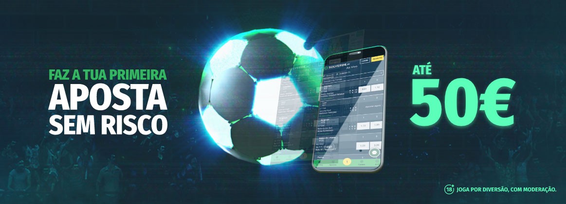 Código promocional Solverde | Freebet até 50€