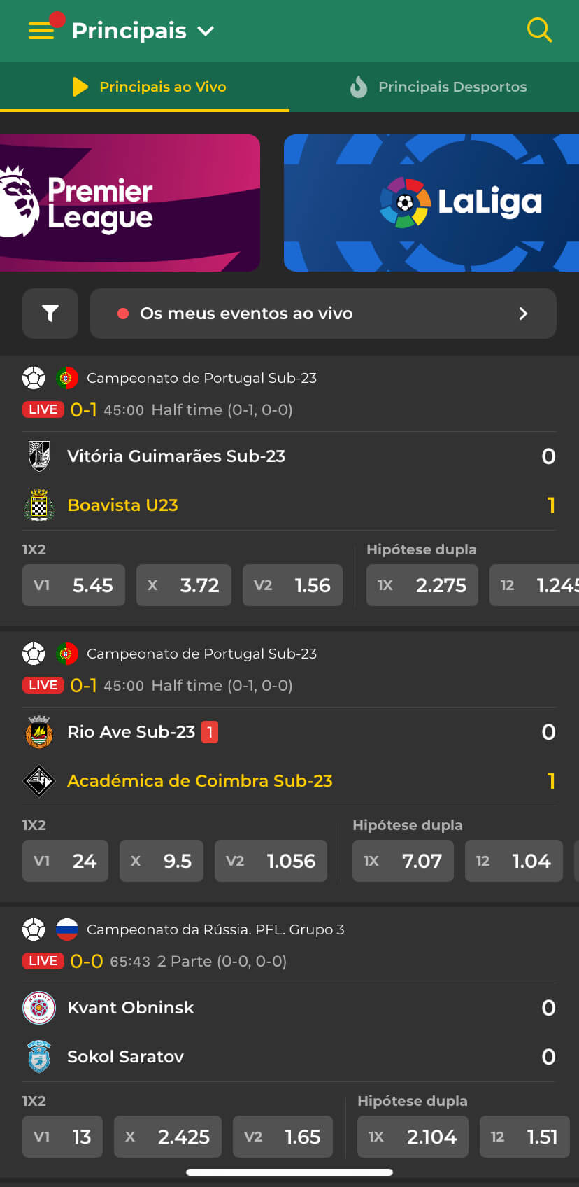 Use a Betwinner app