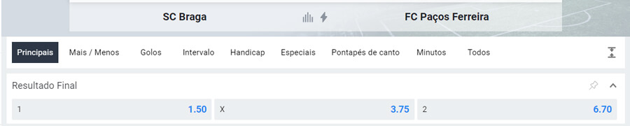 Odds Decimais