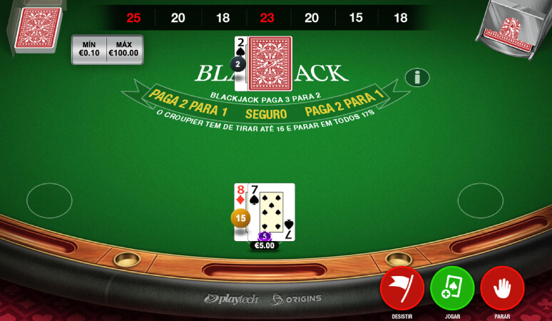 Mesa de Blackjack Multi-Hand