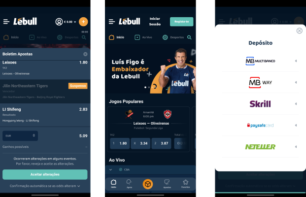App LeBull nas apostas e nos métodos de pagamento