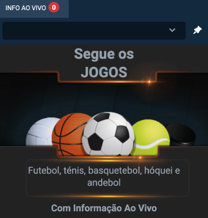 Informação dos Jogos ao Vivo na LeBull