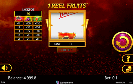 1 Reel Slot