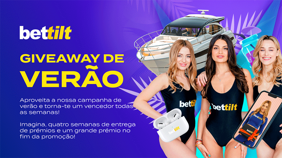 Bettilt Giveaway de Verão 2022: Grandes Prémios!