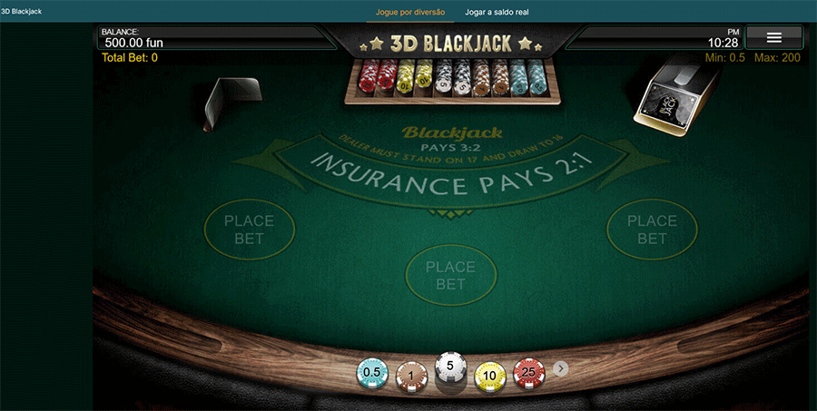 black jack unibet