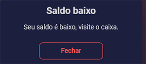 Falha no Casino ao Vivo