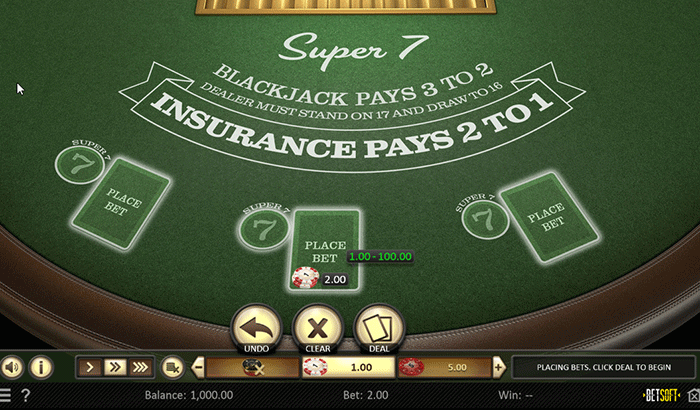 Blackjack no Vulkan Vegas Casino
