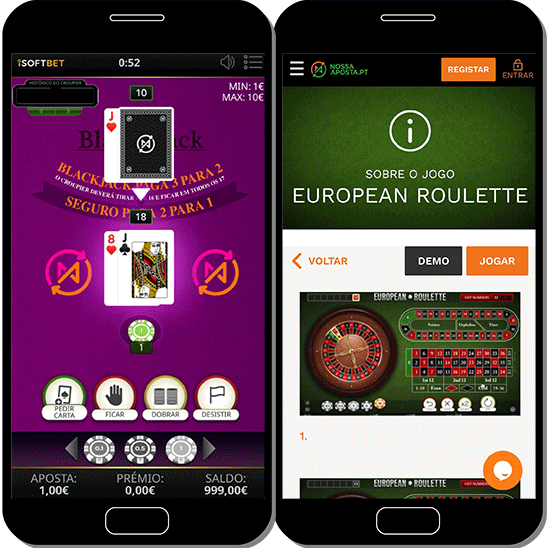 Jogos de Casino na Nossa Aposta App