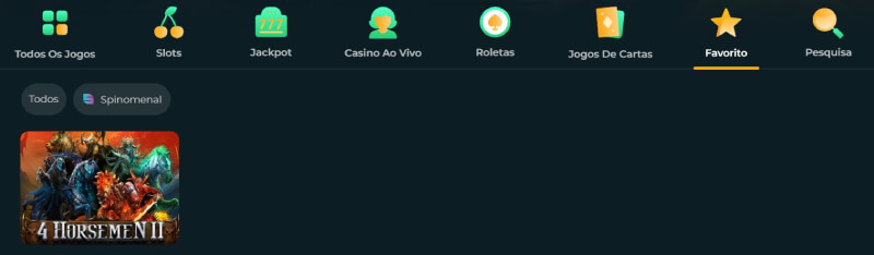 Guardar os Jogos como Favoritos no Casino da Roku