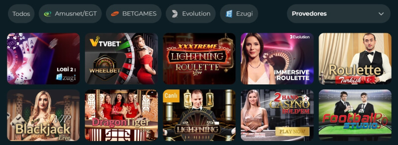 Casino ao Vivo na Roku