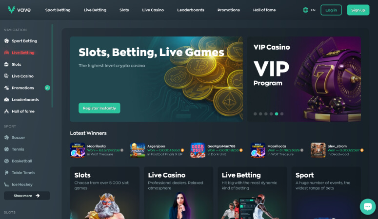 Vave Casino: Uma Agradável Surpresa? [Review 2024]