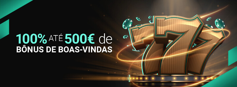 Bónus de Boas-Vindas de 100% Até 500€ no Casino da 1Bet