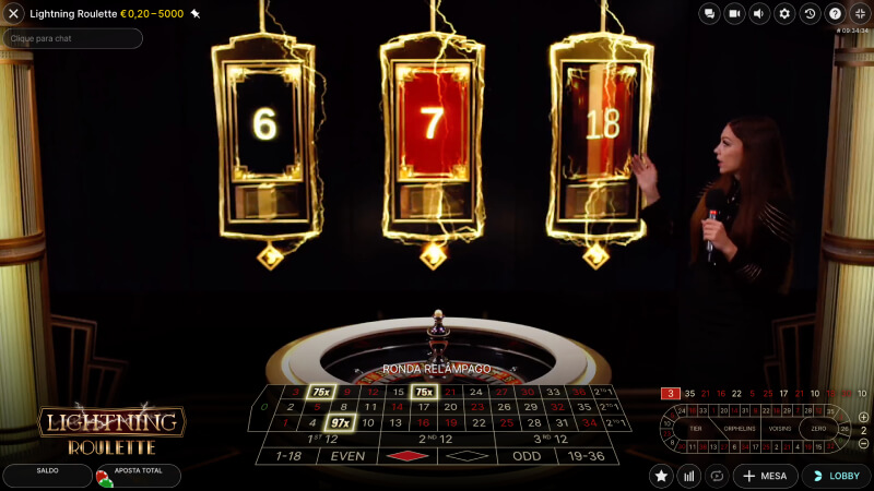 Casino ao Vivo na 1Bet