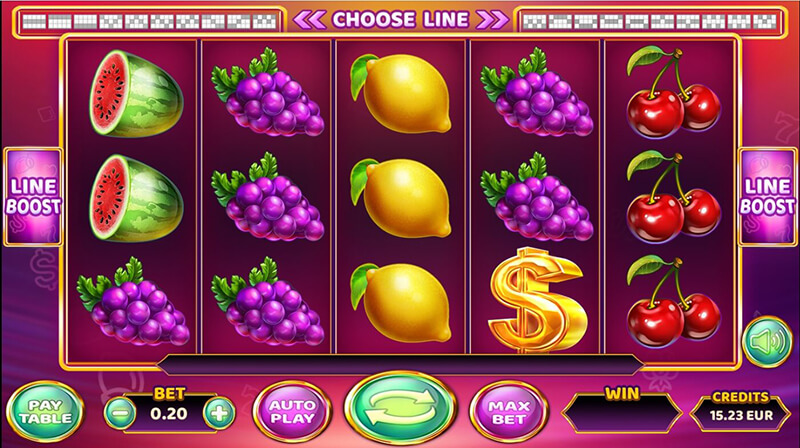 Slot machine 20 Boost Hot