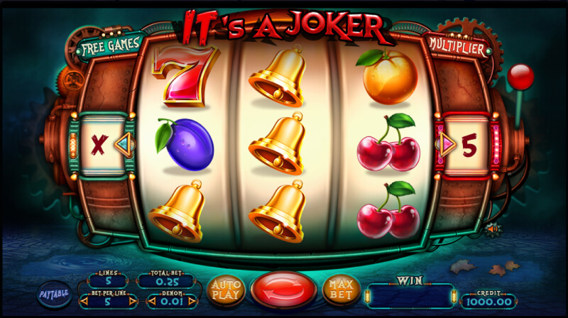 Slot machine It's a Joker