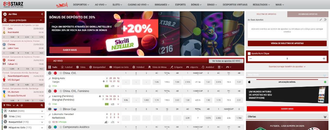 888Starz Portugal: Apostas, Casino Online e Bónus [Análise 2024]