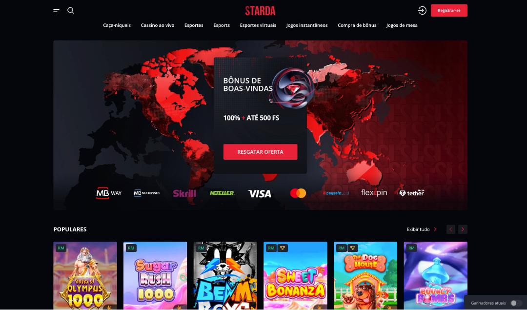 Starda Casino: Análise e Bónus até 600€