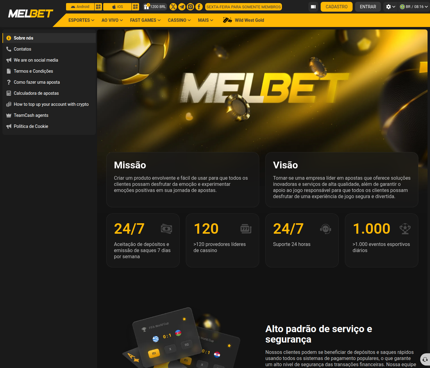 Cassino da MelBet com JetX e Aviatrix
