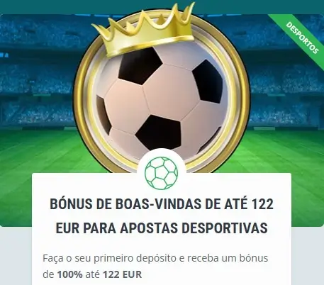 Bónus de apostas desportivas da 22bet