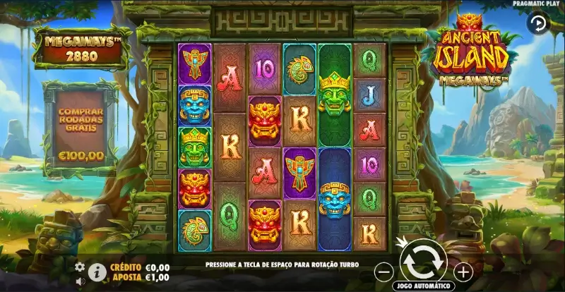 Slot machine Ancient Island Megaways