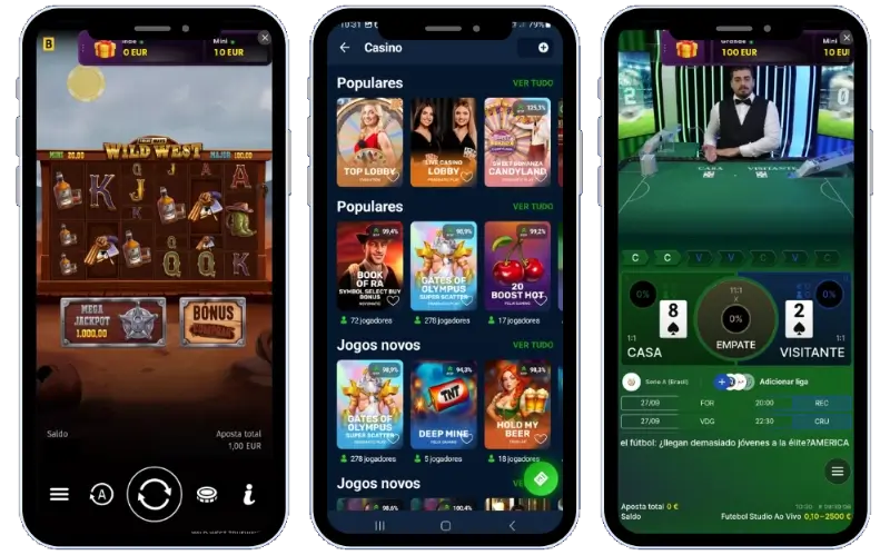 Aplicação móvel do 20Bet Casino