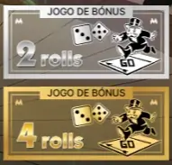 Apostas no bónus do Monopoly Live