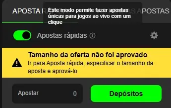 Apostas rápidas na Blitz