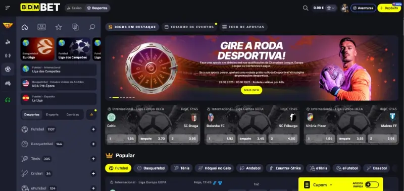 Página de apostas mundial 2026 na BDM Bet