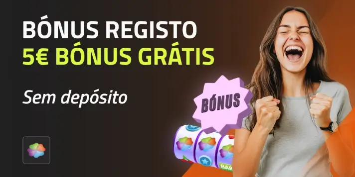 Bónus de registo de 5€ grátis sem depósito